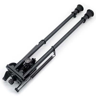 Imagen de TRIROCK 13 23 Pulgadas Giratorio Inclinable Bípode para Rifle de Caza