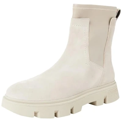 Imagen de Geox D Vilde Botines con plataforma, Mujer, Talla: 38, Sand Zapatos