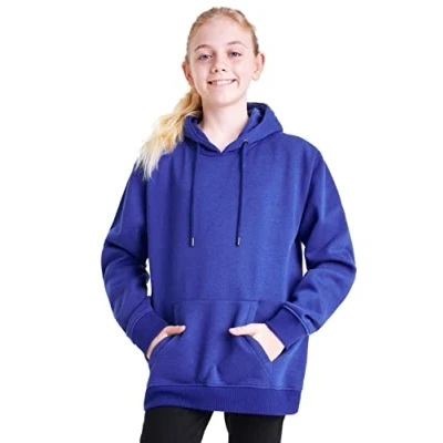 Imagen de CityComfort Sudadera Niño con Capucha, Chandal y Adolescente 4 15 Años (9 10 Años, Azul Real)