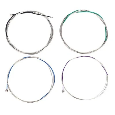 Imagen de Cuerdas de Violonchelo, Cadena Aleación Zinc Níquel Cobre Set para 3/4 4/4 Violonchelo Repuesto Accesorios