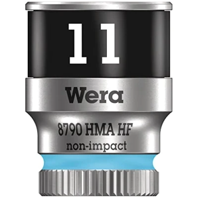 Imagen de WERA 05003726001 8790 HMA HF 11,0 Llave de vaso Zyklop con función sujeción 1/4&quot;