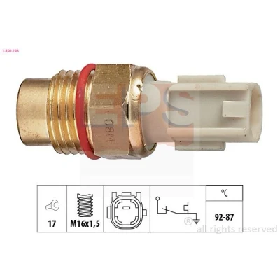 Imagen de EPS 1.850.198 Interruptor de temperatura, ventilador del radiador M16x1,5 Made in Italy OE Equivalent TOYOTA: Corolla VIII Compact