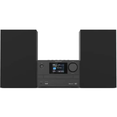 Imagen de Microcadena HiFi Kenwood M 525DAB con CD, USB, Dab+ y Bluetooth Audio Streaming. Color: Antracita