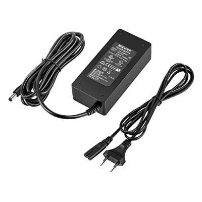 Imagen de Neewer AC 100 240 V A DC 12 3 36 W Adaptador de alimentación con 2 m Cable para 480 LED, luz vídeo y Anillo Luminoso, V, A, W, Aprobado por UL (EU Toke)
