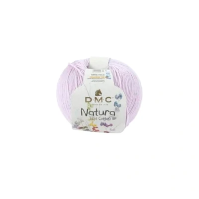 Imagen de DMC Natura Just Cotton Ovillo para tricot y crochet 100% algodón Ideal decoración prendas de vestir 50g 155m 65 colores