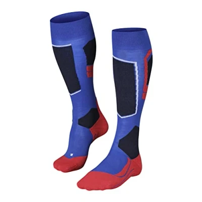 Imagen de FALKE SK4 Advanced M KH lana hilo funcional calida fino 1 par, Calcetines de esquí Hombre, Azul (Olympic 6940), 46 48