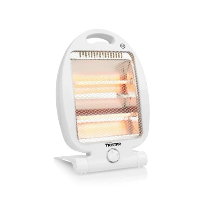 Imagen de Tristar KA 5128 Calefactor radiante, IP24, oscilante, 800 W, 2 ajustes de calor, ángulo ajustable 30 grados, dimensiones 13 x 55 16 cm, apto para calentar 15 m2
