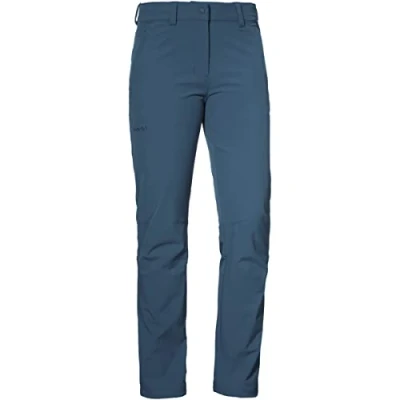 Imagen de Schöffel Pantalones para Mujer Engadin1, Resistentes al Agua, de Exterior con Corte Deportivo