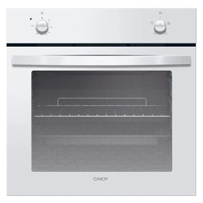 Imagen de Candy Idea FIDC B100, Horno Estático, 70L, 2100W, 1 Bandeja y Rejilla, 4 Funciones, 2 Mandos Giratorios, Puerta Doble Cristal, Blanco