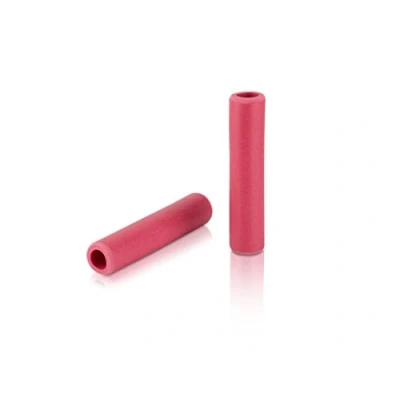 Imagen de XLC 2501581015 Puños de Silicona GR S31, Unisex, Rojo, Talla única