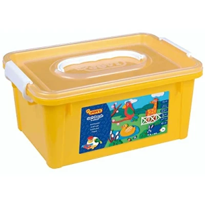 Imagen de Jovi Modelling Clay Soft Dough Blandiver, Color Surtido, 5 Farben + Tierförmchen (475)
