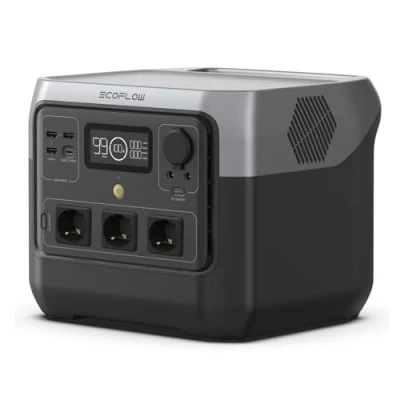 Imagen de Estación de energía portátil ECOFLOW RIVER 2 Pro, batería LiFeP04 768 Wh, carga rápida en 70 minutos, sólo pequeños defectos el embalaje, producto está completamente sin usar (Reacondicionado)