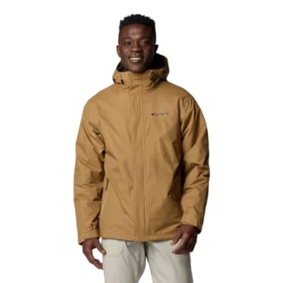 Imagen de Columbia Chaqueta Tunnel Falls 2 Interchange Abrigo de Invierno Intercambiable 3 en 1, Delta, XL para Hombre