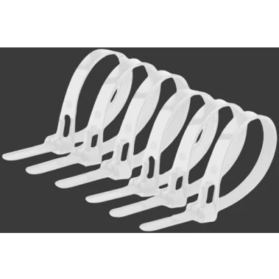 Imagen de Offgridtec Bridas Para Cables Reutilizables Con Autobloqueo, 7,6 mm X 150 mm, Resistentes Al Calor Y Frío, Organizador De Multiusos Duradero, Paquete 100, Blanco