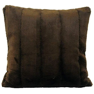Imagen de Paoletti Funda de cojín Suave emperatriz Chocolate, 55 x cm, poliéster, 55cm