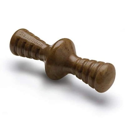 Imagen de Benebone Zaggler Juguete masticable Indestructible para Perros masticadores agresivos, rompedor de aburrimiento Larga duración Perros, Sabor Real a Tocino, Grandes, Fabricado en