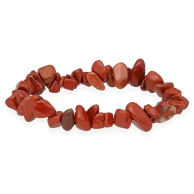 Imagen de Lebensquelle Plus Pulsera de jaspe rojo.