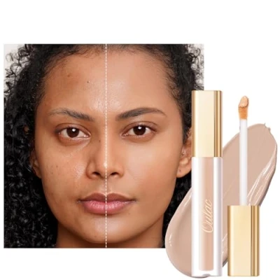 Imagen de Oulac corrector ojeras, mate alta cobertura, maquillaje mujer para, ojeras vegano 3.8ml, tono: Light Neutral N3