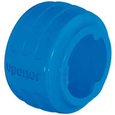 Imagen de Anillo Q&amp;E Evolution blue de 25 milímetros, forma cónica para facilitar la inserción al tubo, topes reforzados, diseño ergonómico con identificador dimensiones, color azul (referencia 1058015)
