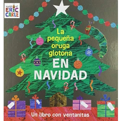 Imagen de La pequeña oruga glotona en Navidad (ERIC CARLE)