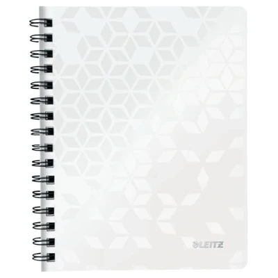 Imagen de Leitz Wow Cuaderno de tapa rígida, A5, Blanco