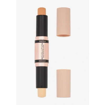 Imagen de Revolution Beauty London Contorno e Iluminador en Crema Dúo, Define los Pómulos y Esculpe el Rostro, Vegano Sin Crueldad, Claro, 2,4 g