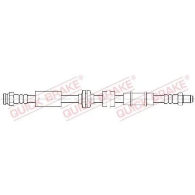 Imagen de QUICK BRAKE 32.828 Latiguillos de Freno 505 M10x1 ALFA ROMEO: 159 Berlina, Sportwagon, Brera
