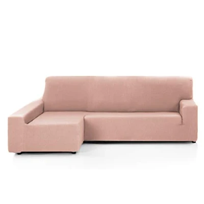Imagen de Martina Home Tunez Funda chaise longue Brazo izquierdo Salmón (visto de frente)