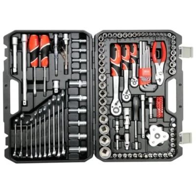 Imagen de YATO YT 38875 Juego de herramientas 126 12,5 (1/2&quot;), 6,3 (1/4&quot;), 10 (3/8&quot;)