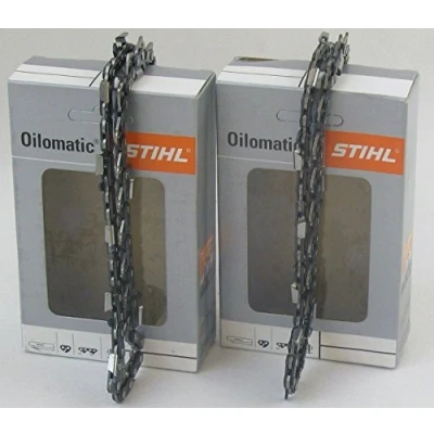 Imagen de 2 x Stihl Trade Shop Sierra Cadena Rapid Super (RS) Completo Cincel 3/8 &#039;1,6 mm 40 cm (3621 000 0060)
