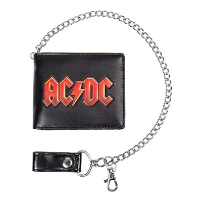 Imagen de Nemesis Now Cartera ACDC, Negro, 11 cm