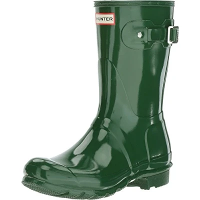 Imagen de Hunter Low Wellington Boots, Botas de Agua Mujer, Verde (Green HGR), 38 EU