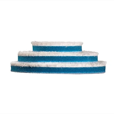 Imagen de Rupes Almohadilla de microfibra D A COARSE, FINE, ULTRA FINE en varios tamaños para pulir su coche (160 mm, Coarse Azul)