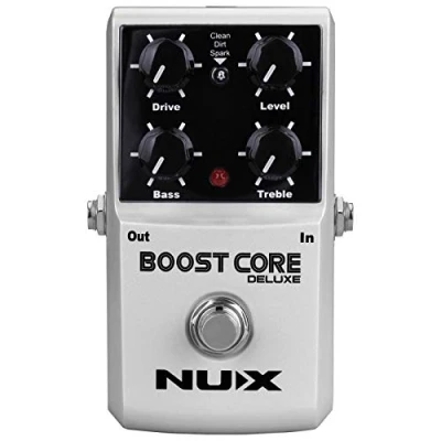Imagen de Nux Boost Core Deluxe Pedal Booster Guitarra FX,gris