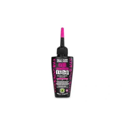 Imagen de Muc Off All Weather Chain Lube Aceite para cadena todo tipo de climas, 50 ml, grasa lubricante biodegradable, bicicleta, bicicletas, formulado todas las