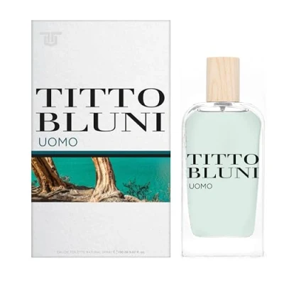 Imagen de TITTO BLUNI Uomo, Colonia Hombre, 150 ml, Perfume Formato Spray, Eau de Toilette Natural y Masculina, Aroma Frutal Amaderado, Fragancia Fresca, Elegante Larga Duración