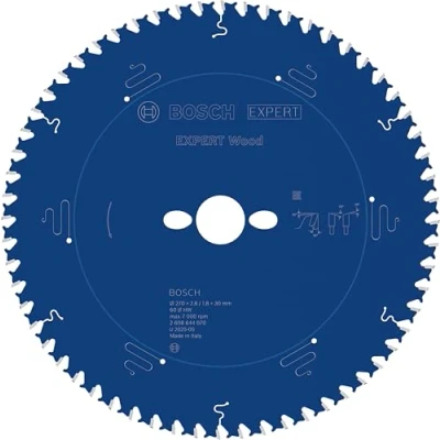 Imagen de Bosch Professional 2608644070 Disco de sierra circular CSB Expert madera: 270x30x60D