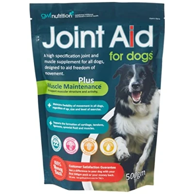 Imagen de GWF Nutrition Joint Aid for Dogs Food Supplement Asistente para Las articulaciones Perros g, Todas etapas de la Vida, 500 gm