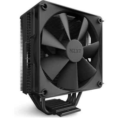 Imagen de NZXT T120 CPU Air Cooler RC TN120 B1 Enfriador líquido de Tubos cobre conductivos Rodamientos dinámicos fluidos Compatibilidad con AMD e Intel Negro