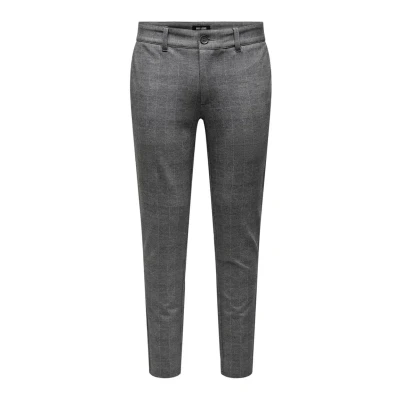 Imagen de Only &amp; Sons Onsmark Check Pants Pantalones, Hombre, Talla: 30x30, Limestone