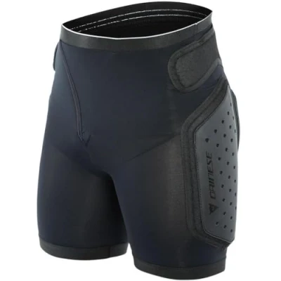 Imagen de Dainese Action Shorts EVO, Pantalones Cortos de Protección, Protectores Esquí y Snowboard, Acolchados 3D, Protección Muslos, Codos Espalda, Tejido Suave Blando, Negro