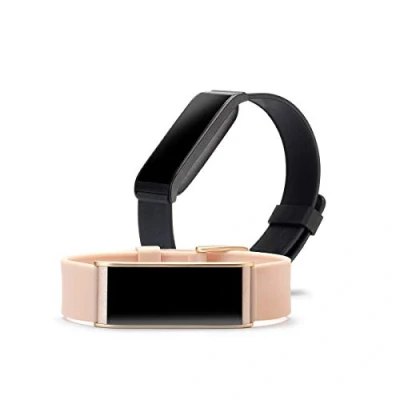 Imagen de MyKronoz ZeFit4HR Reloj de ritmo cardíaco, pantalla táctil a color y notificaciones teléfonos inteligentes, negro