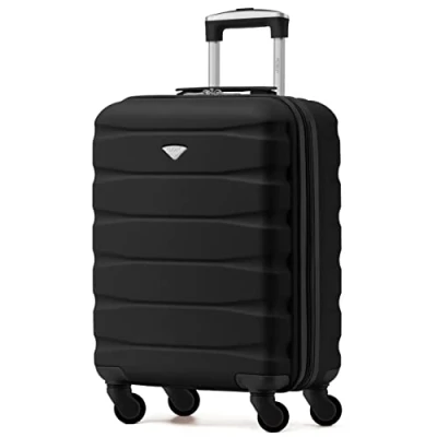 Imagen de Flight Knight Maleta Rigida Ligera de 4 Ruedas, Equipaje Mano Aprobado para Mas 60 Aerolineas como easyJet, Jet2 y Tamano Maximo Ryanair (Priority) 55x40x20cm