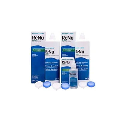 Imagen de Bausch + Lomb Renu MultiPlus Solución Única 2 x 500ml 60ml gratis para lentes de contacto blandas
