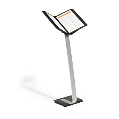 Imagen de Durable 591001 soporte de suelo Sherpa Stand PRO 10, con 10 paneles visión negros A4