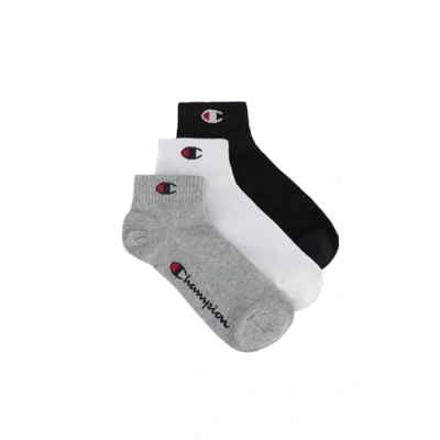 Imagen de Champion Socks Basics 3pk Quarter Socks, Calcetines Unisex adulto, Gris Claro, 35 38