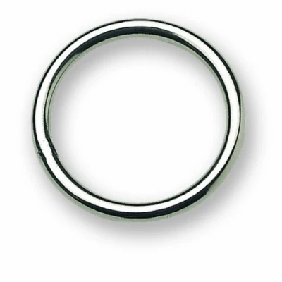 Imagen de Chapuis ASI2 Lote de 3 anillos soldados Acero inoxidable Diámetro alambre 4 mm interior 32
