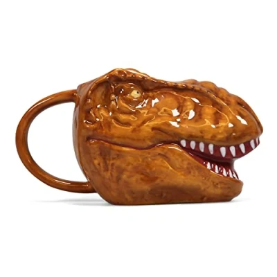 Imagen de Taza Disney 101 Dalmatas desayuno 3D cerámica 400 ml te café Licencia oficial