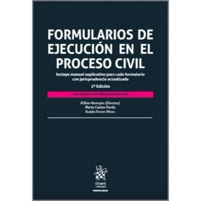 Imagen de Formularios de ejecución en el Proceso Civil 2ª Edición