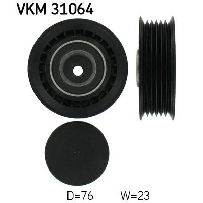 Imagen de SKF VKM 31064 Polea Tensora VOLKSWAGEN: TRANSPORTER 4, 4 Bus, LT 28 35 II Bus norauto, oscaro, mister auto
